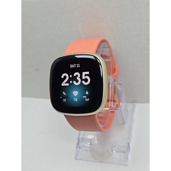 Fitbit Versa 3 FB511 Smartwatch GPS Heart Rate SpO2 Activity Tracker No Charger - Picture 2 of 10